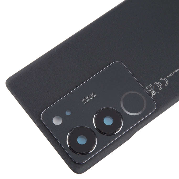 For vivo V29 Original Battery Back Cover with Camera Lens Cover(Black)