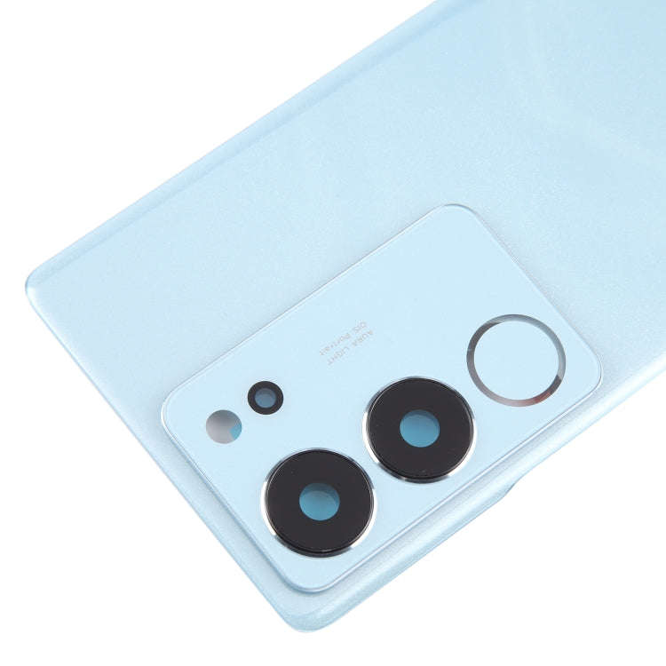 For vivo V29 Original Battery Back Cover with Camera Lens Cover(Blue)