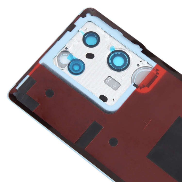 For vivo V29 Original Battery Back Cover with Camera Lens Cover(Blue)
