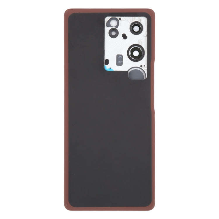 For vivo V29 Pro Original Battery Back Cover with Camera Lens Cover(Purple Red)