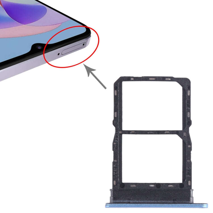 For Honor Play 40 Plus SIM + SIM Card Tray (Blue)