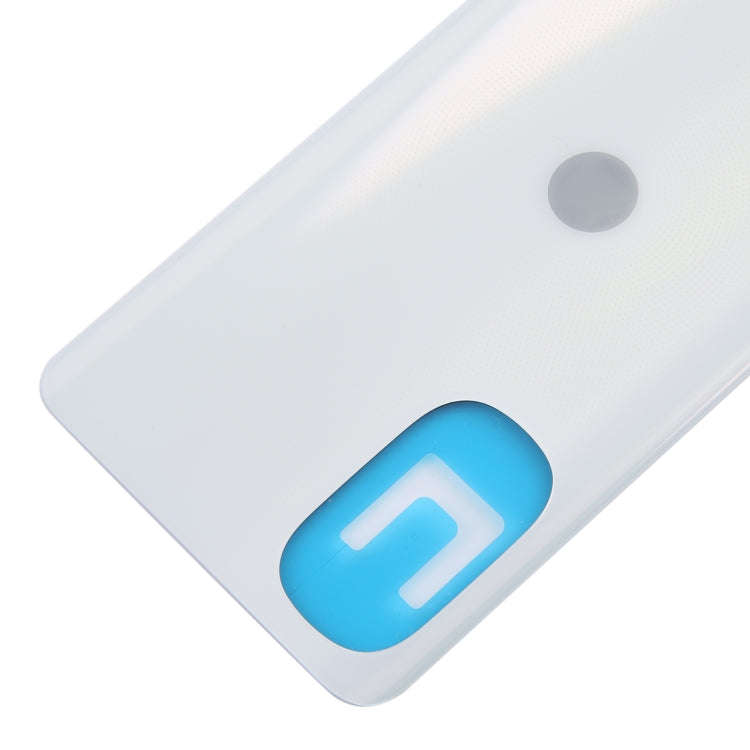 For Motorola Moto G71s Original Battery Back Cover(White)