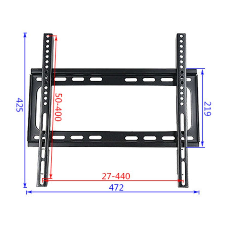 KT698 26-55 inch Universal Adjustable Vertical Angle LCD TV Wall Mount Bracket