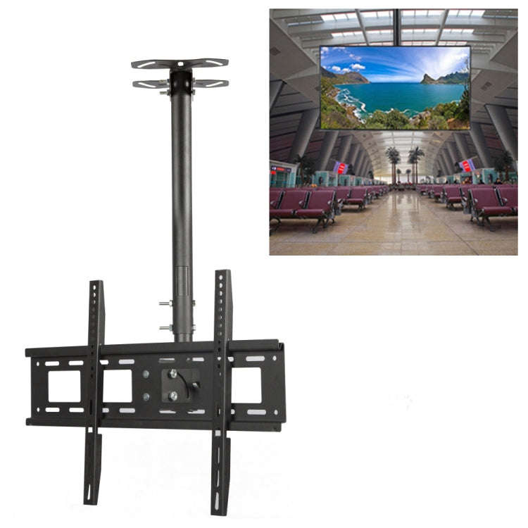 32-70 inch Universal Height & Angle Adjustable LCD TV Wall-mounted Ceiling Dual-use Bracket, Retr...