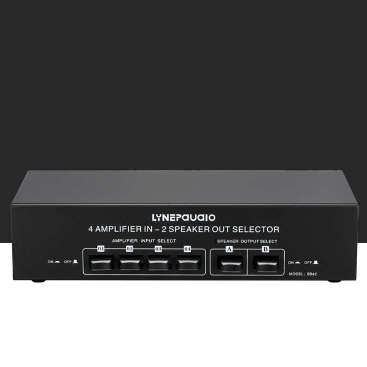 4 Input 2 Output Power Amplifier And Speaker Switcher Speaker Switch Splitter Comparator 300W Per...