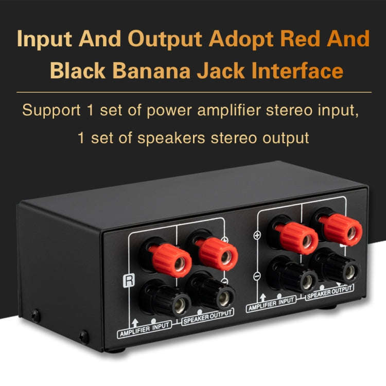 B050  Passive Speaker Volume Adjustment Controller,  Left And Right Channel Independent Volume Ad...