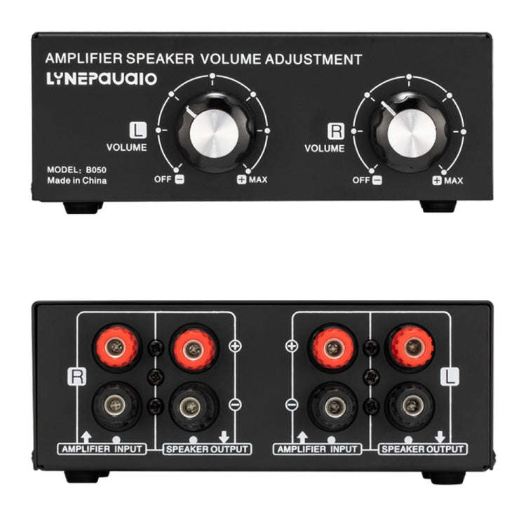 B050  Passive Speaker Volume Adjustment Controller,  Left And Right Channel Independent Volume Ad...