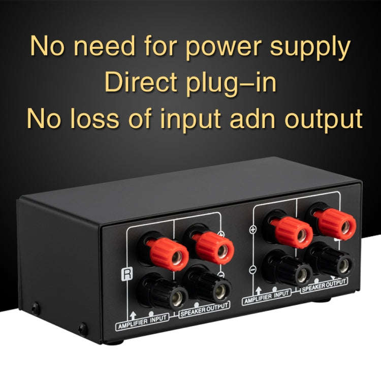 B050  Passive Speaker Volume Adjustment Controller,  Left And Right Channel Independent Volume Ad...
