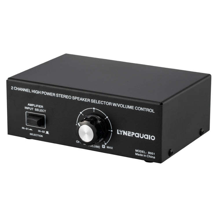 B051 2 Input And 1 Output Power Amplifier And Speaker Selection Switcher Output With Volume Adjus...