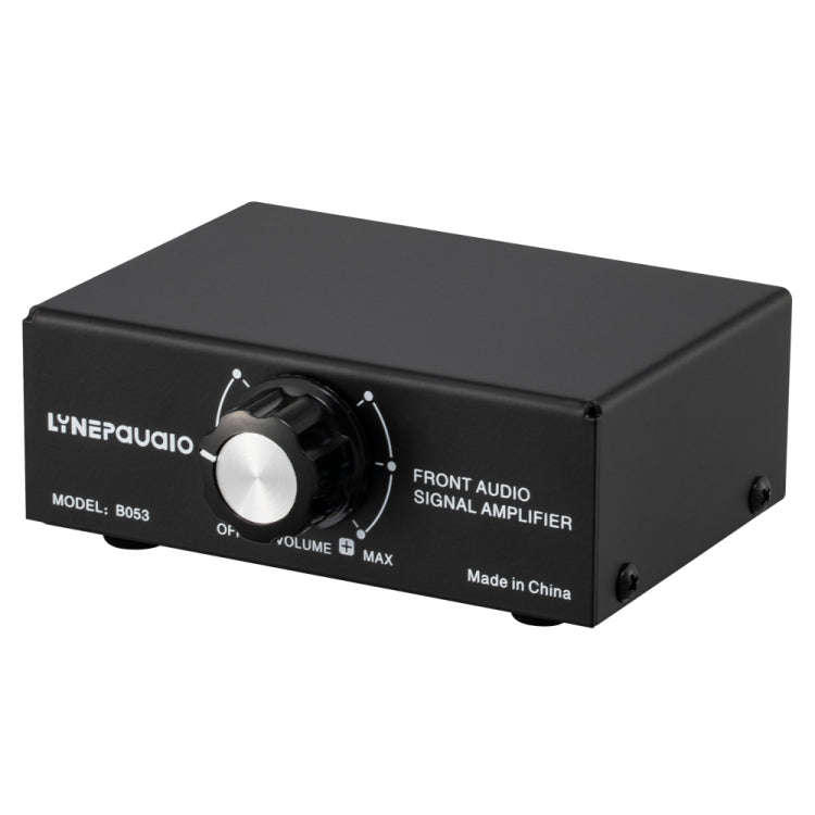 B053 Front Stereo Sound Amplifier Headphone Speaker Amplifier Booster with Volume Adjustment, 2-W...