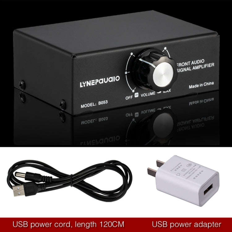 B053 Front Stereo Sound Amplifier Headphone Speaker Amplifier Booster with Volume Adjustment, 2-W...