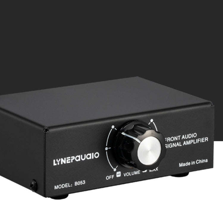 B053 Front Stereo Sound Amplifier Headphone Speaker Amplifier Booster with Volume Adjustment, 2-W...