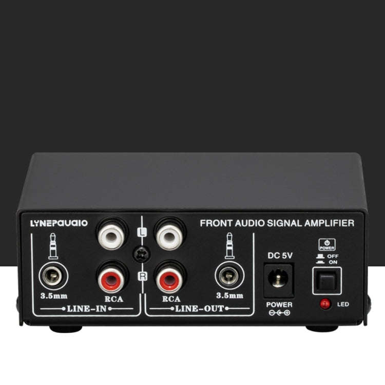B053 Front Stereo Sound Amplifier Headphone Speaker Amplifier Booster with Volume Adjustment, 2-W...
