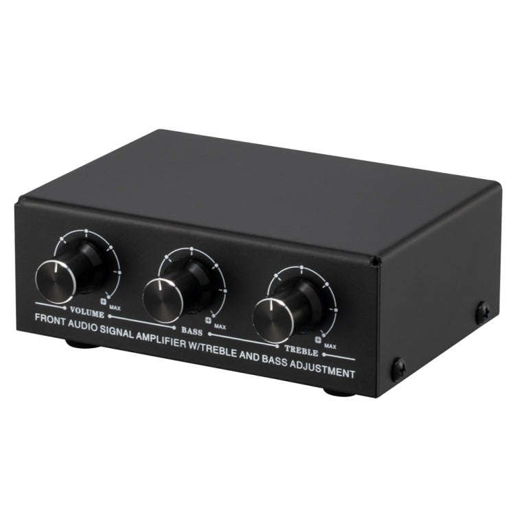 B057 Front Stereo Sound Amplifier Headphone Speaker Amplifier Booster with High And Low Bass Adju...