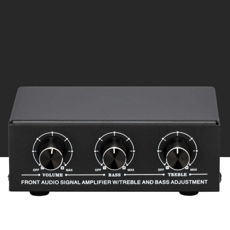 B057 Front Stereo Sound Amplifier Headphone Speaker Amplifier Booster with High And Low Bass Adju...
