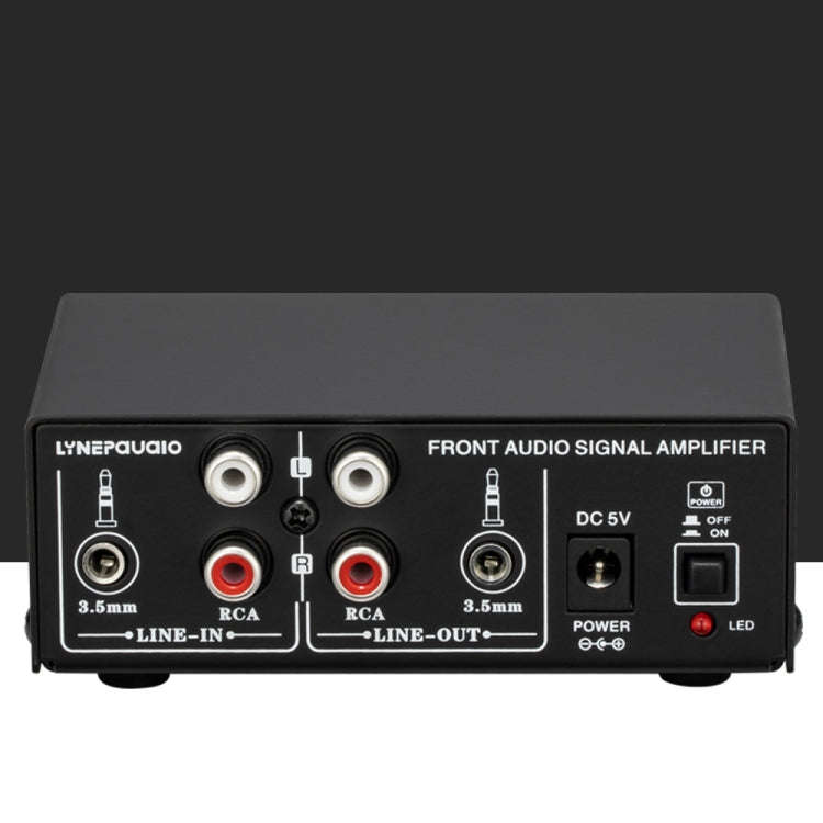 B057 Front Stereo Sound Amplifier Headphone Speaker Amplifier Booster with High And Low Bass Adju...