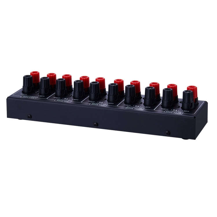 1 In And 4 Out Amplifier Sound Speaker Distributor, 4-Area Sound Source, Signal Distribution Pane...