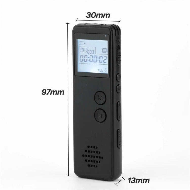 SK-299 Large-Capacity Memory MP3 Voice Recorder MP3 Player Voice Recording For Meeting Class Elec...