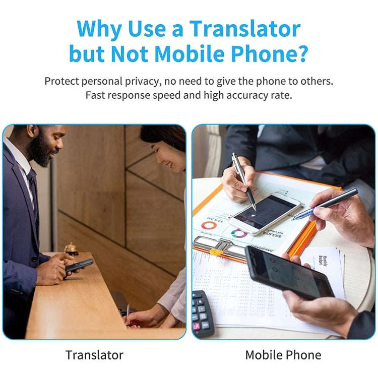 G6 Portable Instant Real Time Voice Translator Multi Language Voice Personal Travel Assistant Tra...