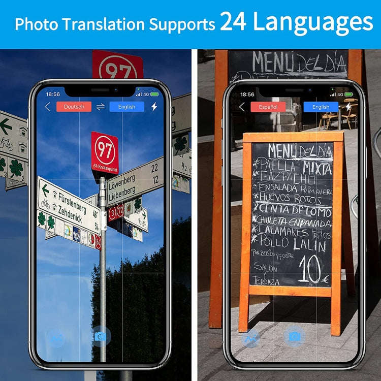 G6 Portable Instant Real Time Voice Translator Multi Language Voice Personal Travel Assistant Tra...