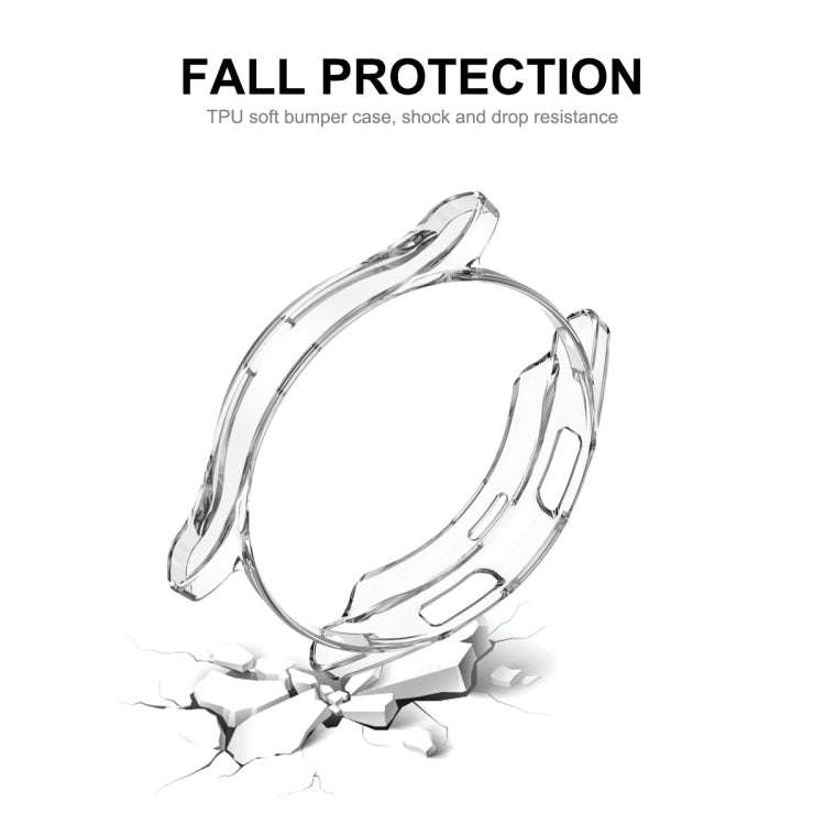 For Samsung Galaxy Watch4 Classic 42mm ENKAY Hat-Prince Full Coverage Transparent Soft Case TPU H...