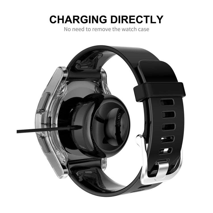 For Samsung Galaxy Watch4 Classic 42mm ENKAY Hat-Prince Full Coverage Transparent Soft Case TPU H...