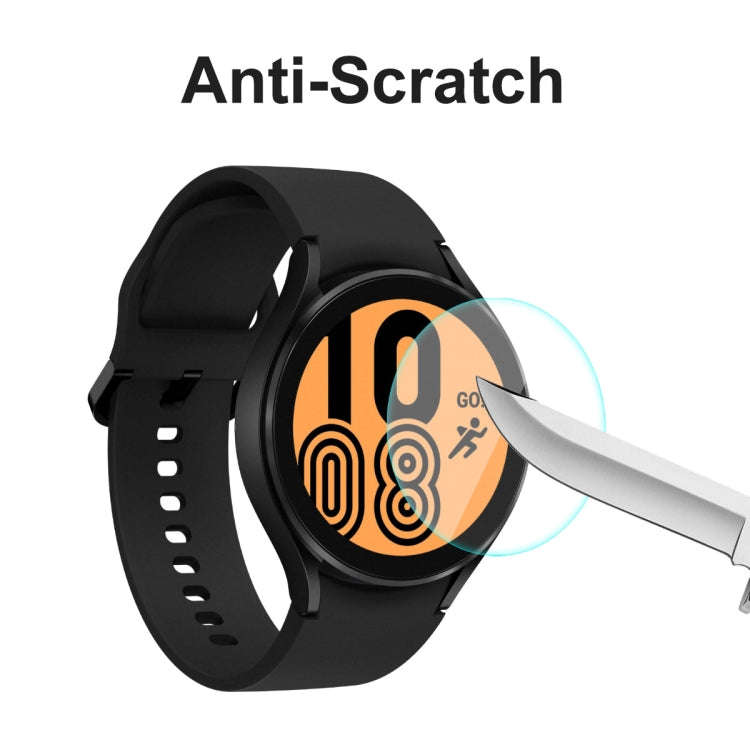 5 PCS For Samsung Galaxy Watch4 40mm ENKAY Hat-Prince 0.2mm 9H 2.15D Curved Edge Tempered Glass S...