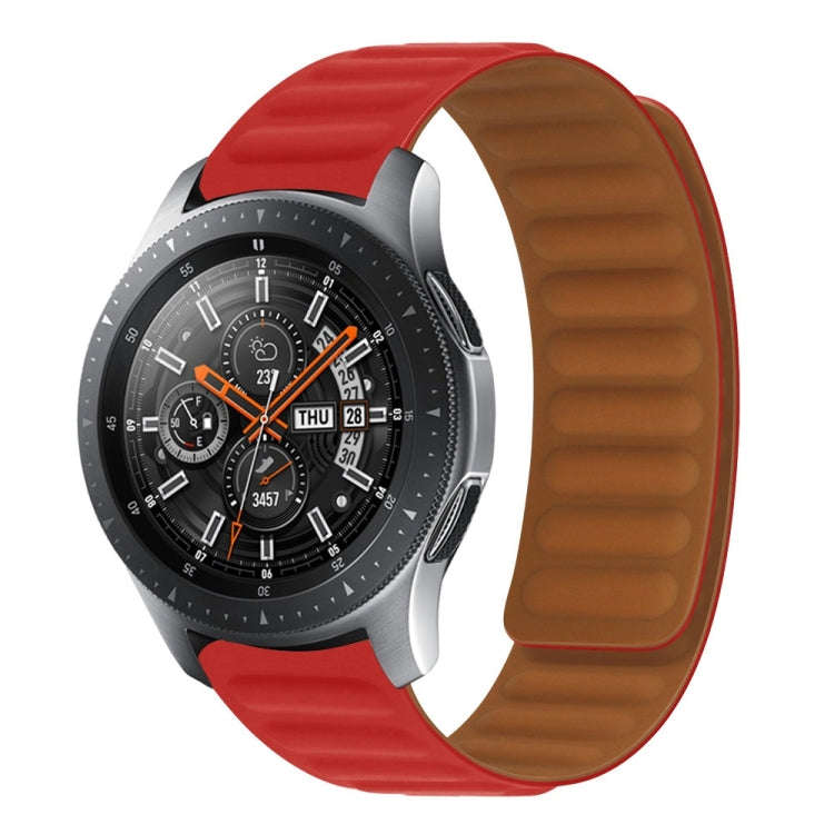 Silicone Magnetic Watch Band For Amazfit GTS 2(Red)
