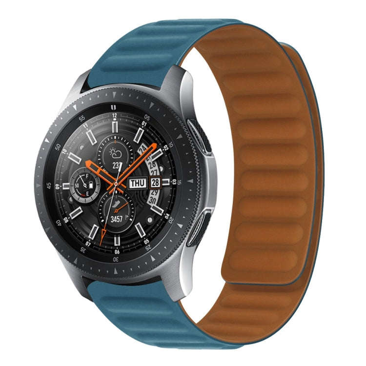 Silicone Magnetic Watch Band For Amazfit Bip S(Cape Blue)