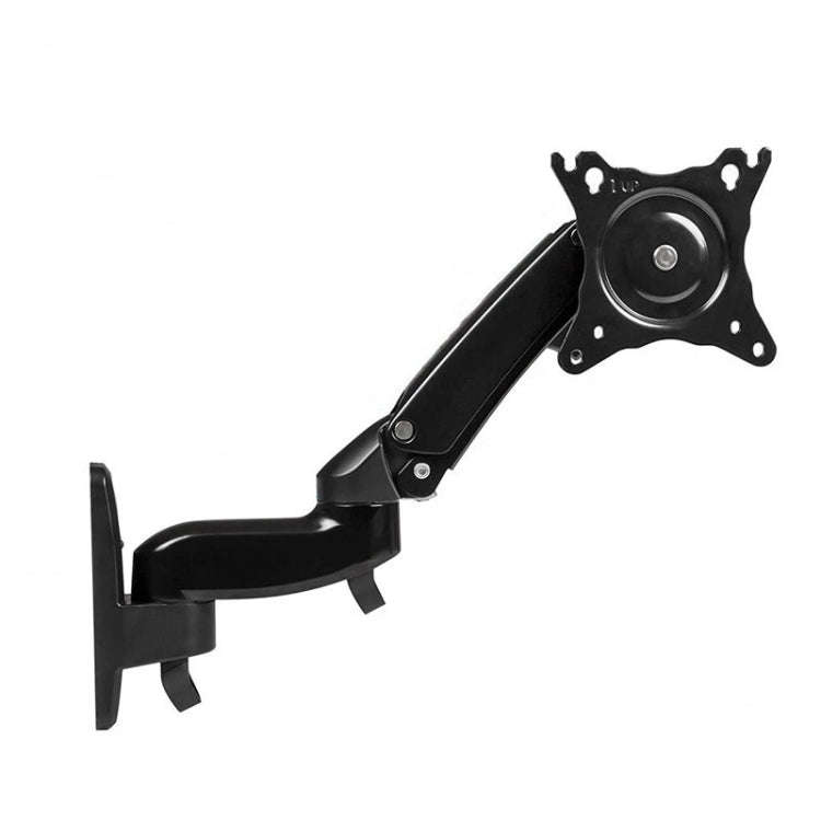 F150 Full Motion Monitor Wall Mount TV Wall Bracket with Adjustable Gas Spring Arm for 17-27 inch...