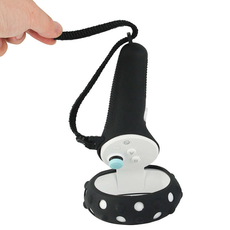 JD-404562 Pico Neo3 VR Handle Anti-slip And Anti-Fall Silicone Protective Cover(black)