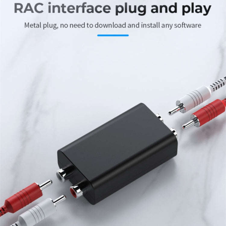 G1 RCA Audio Common Ground Isolator Anti-jamming Noise Reduction Filter Eliminates Bluetooth Rece...