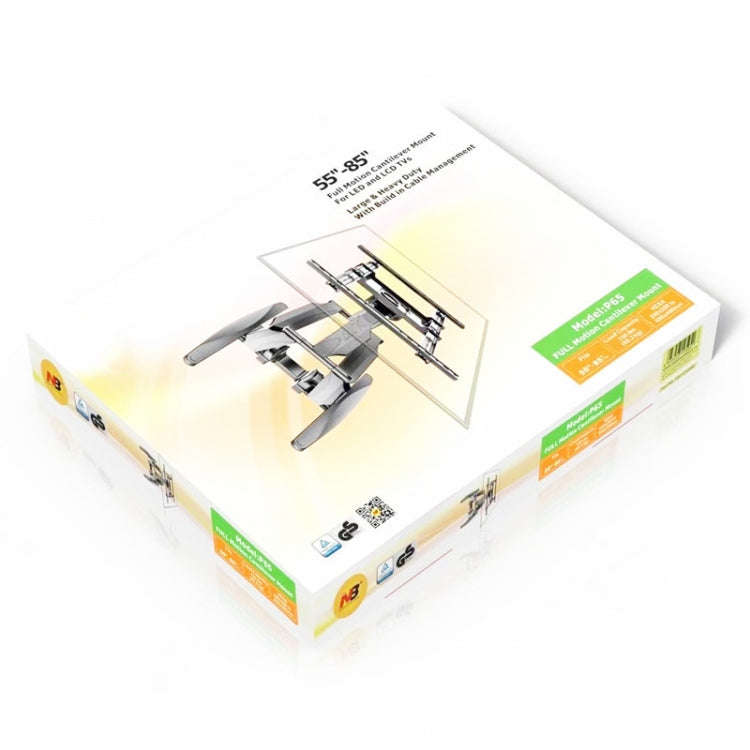 NORTH BAYOU NB P65 All-moving Cantilever Mount Swivel TV Wall Bracket for 55-85 inch  LED / LCD