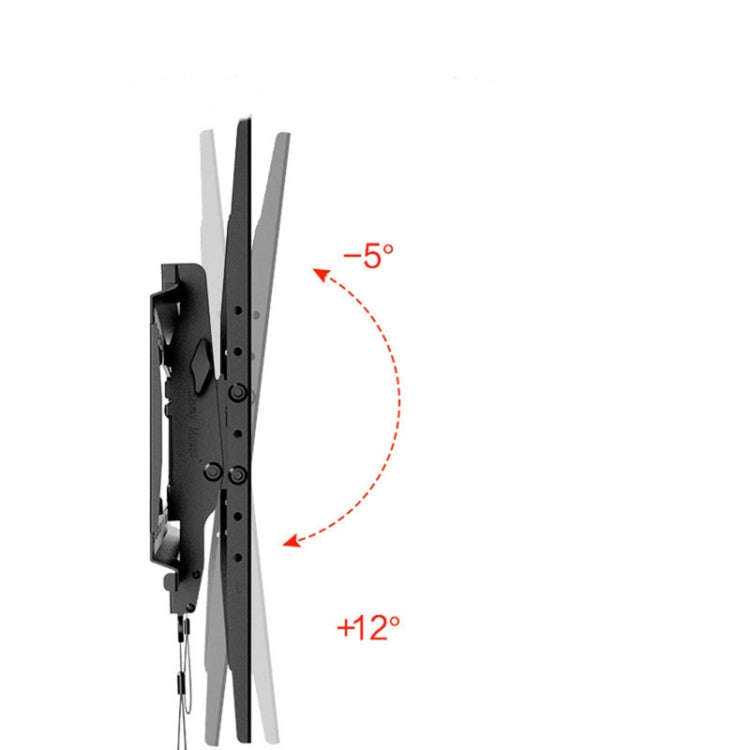 NORTH BAYOU NB DF70-T Tilt Height Adjustable Bracket Wall Rack Mount for 55-85 inch LCD TV