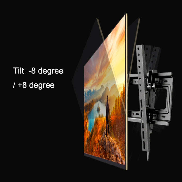 NORTH BAYOU NB DF70-T Tilt Height Adjustable Bracket Wall Rack Mount for 55-85 inch LCD TV