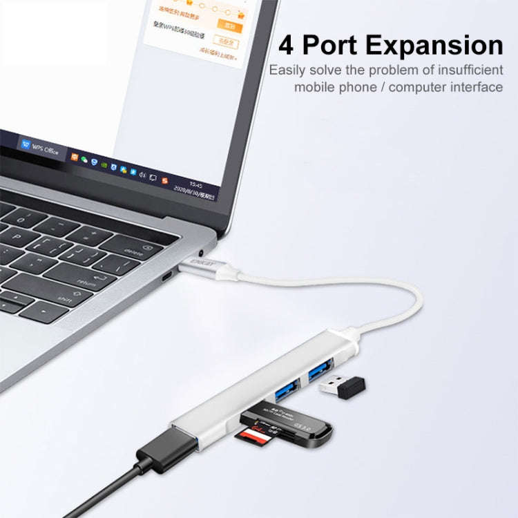 ENKAY Hat-Prince ENK-AT114 4 Ports USB 3.0 Splitter Multi-Ports Expansion HUB Extender Connector ...