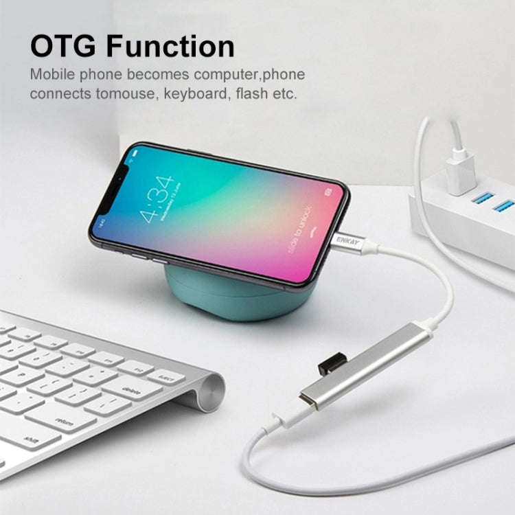 ENKAY Hat-Prince ENK-AT114 4 Ports USB 3.0 Splitter Multi-Ports Expansion HUB Extender Connector ...