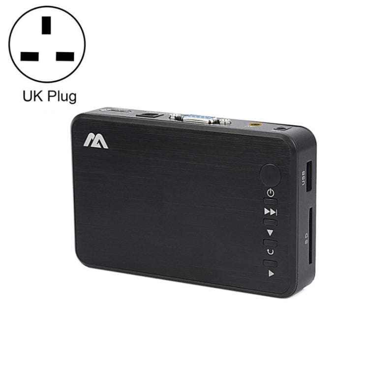 X12 1080P Media Player Horizontal And Vertical Screen Video Advertising AD Player(UK Plug)