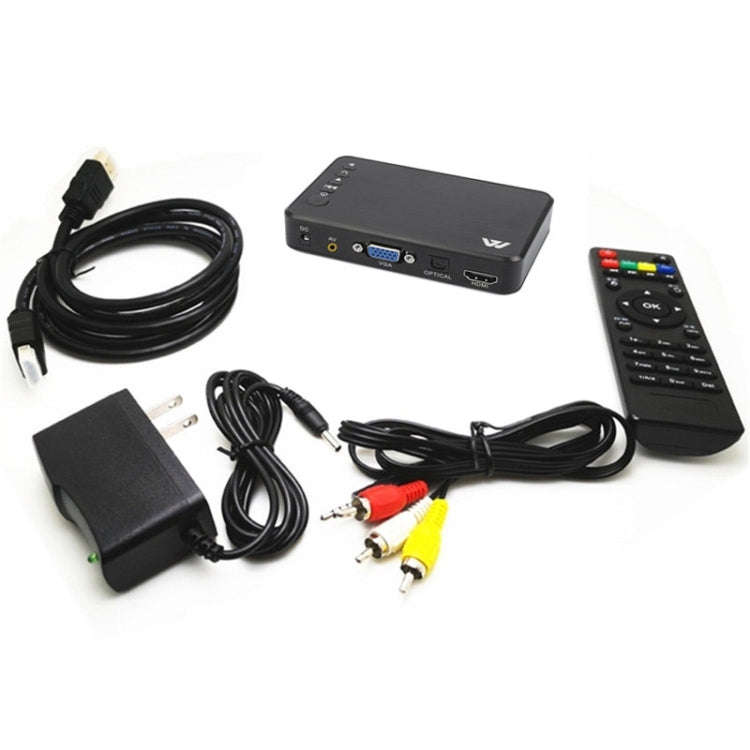 X12 1080P Media Player Horizontal And Vertical Screen Video Advertising AD Player(UK Plug)