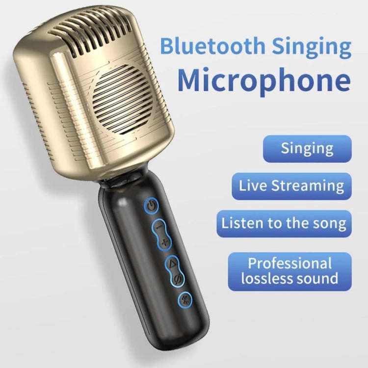 KM600 Wireless Microphone TWS Handheld Noise Reduction Smart Bluetooth-compatible Condenser Mic M...