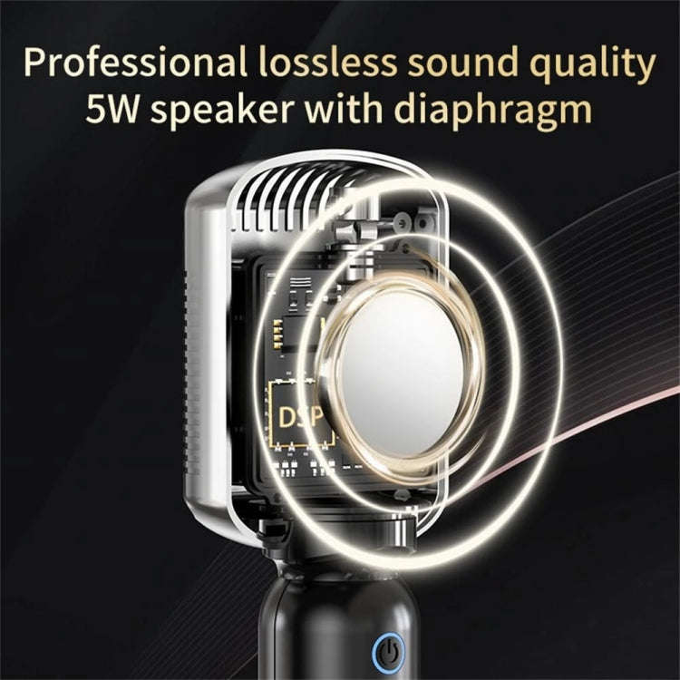 KM600 Wireless Microphone TWS Handheld Noise Reduction Smart Bluetooth-compatible Condenser Mic M...