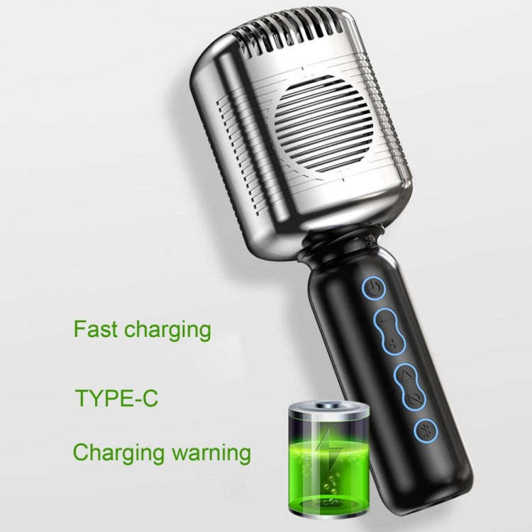 KM600 Wireless Microphone TWS Handheld Noise Reduction Smart Bluetooth-compatible Condenser Mic M...