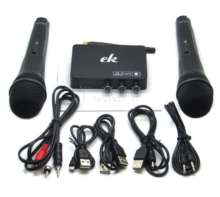 Home TV Network Karaoke Singing Equipment Set Sound Card Wireless Microphone Computer Karaoke KTV...