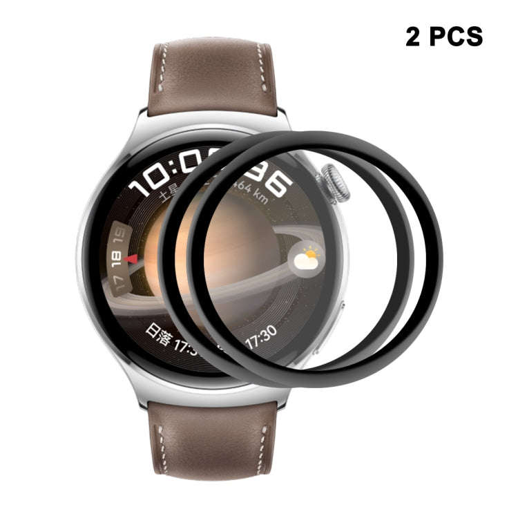 2pcs For Huawei Watch 4 ENKAY 3D Full Coverage Soft PC Edge + PMMA HD Screen Protector Film