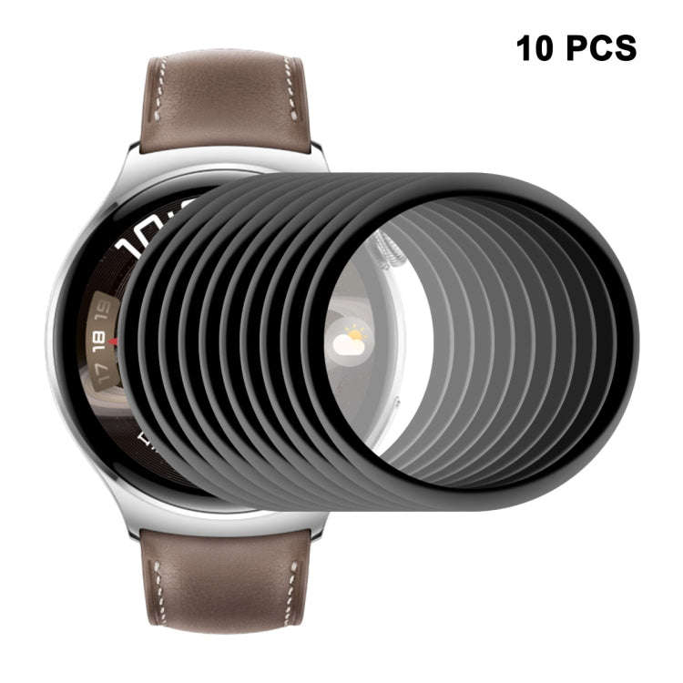 10pcs For Huawei Watch 4 ENKAY 3D Full Coverage Soft PC Edge + PMMA HD Screen Protector Film