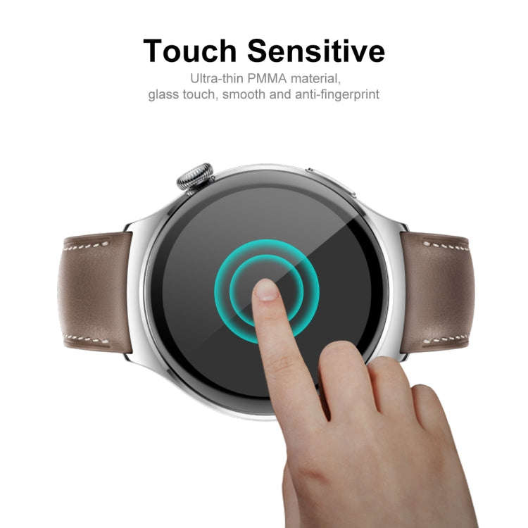 10pcs For Huawei Watch 4 ENKAY 3D Full Coverage Soft PC Edge + PMMA HD Screen Protector Film