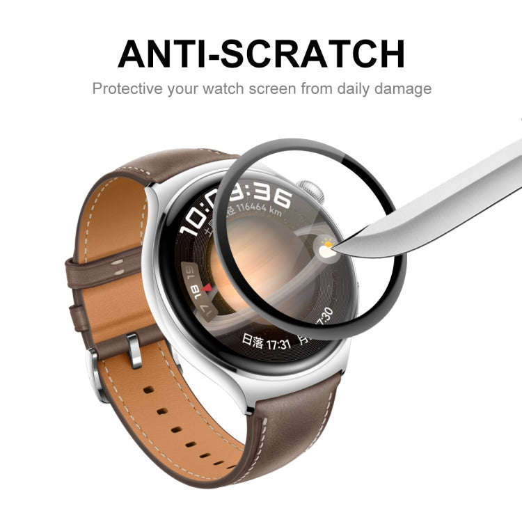 10pcs For Huawei Watch 4 ENKAY 3D Full Coverage Soft PC Edge + PMMA HD Screen Protector Film