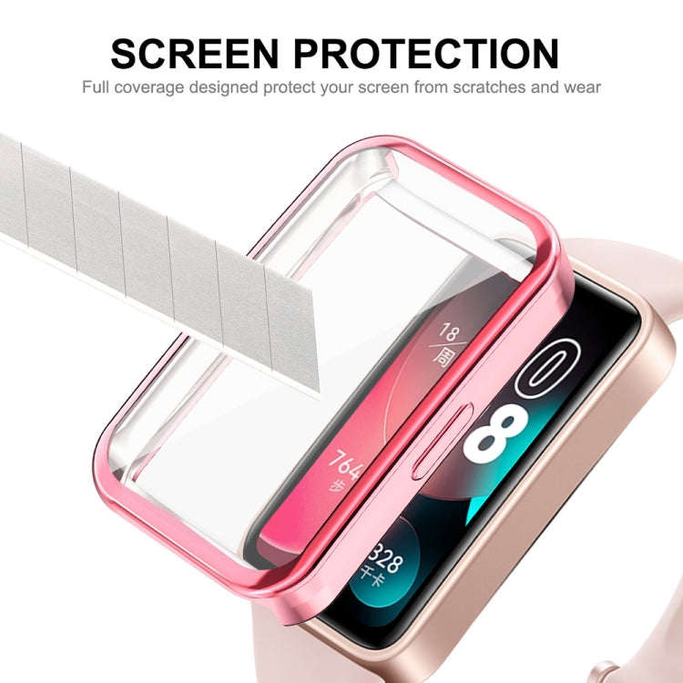 For Huawei Band 10 / 9 / 8 ENKAY Hat-Prince Full Coverage Electroplated Soft TPU Case with Screen...