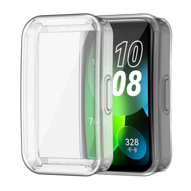 For Huawei Band 8 / 9 ENKAY Hat-Prince Full Coverage Transparent Soft TPU Watch Case with Screen ...