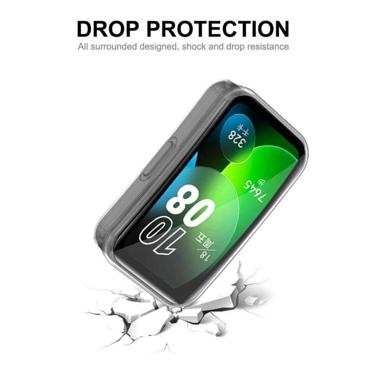 For Huawei Band 8 / 9 ENKAY Hat-Prince Full Coverage Transparent Soft TPU Watch Case with Screen ...